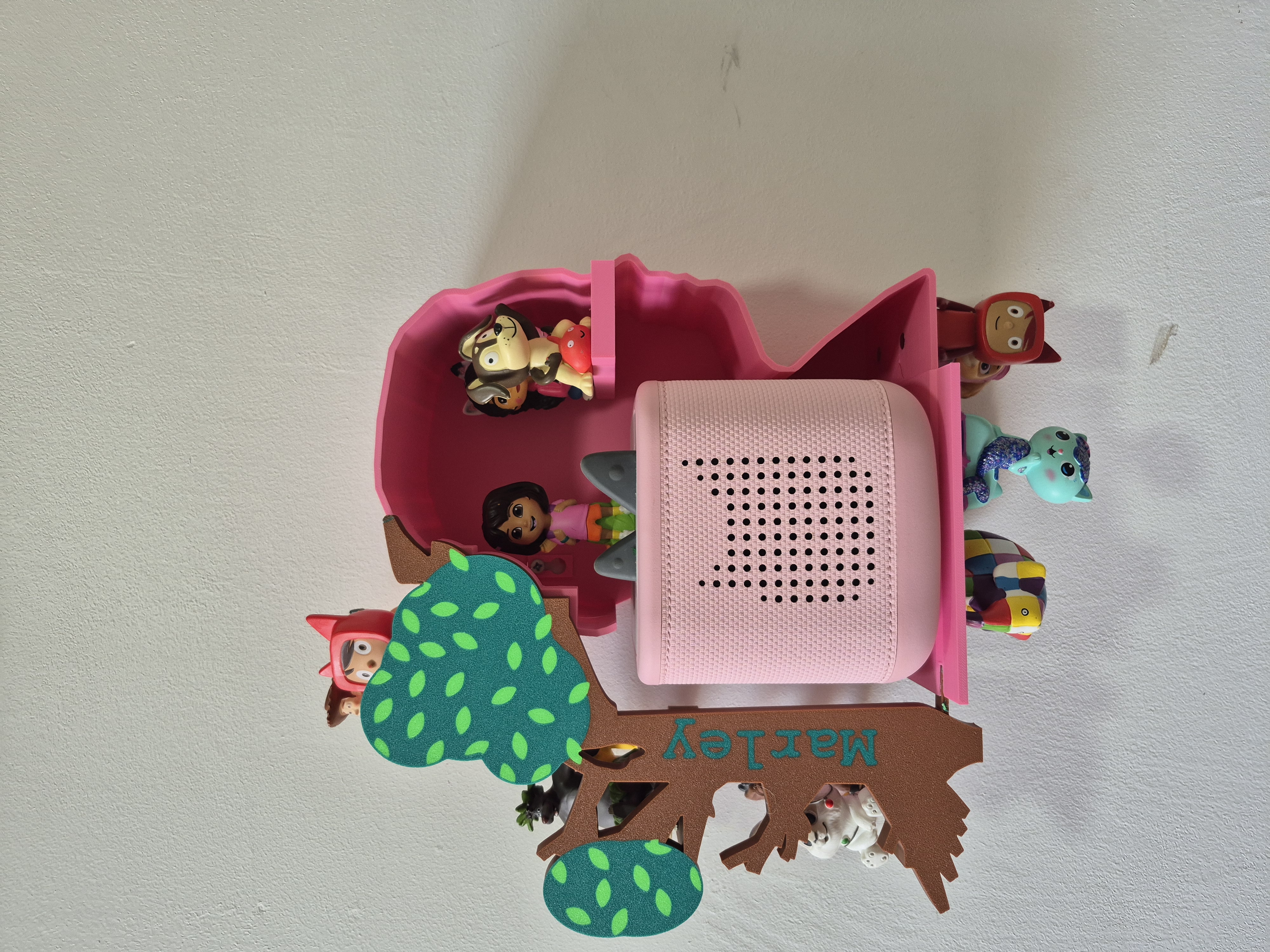 Étagère murale personnalisée pour boîte à histoires